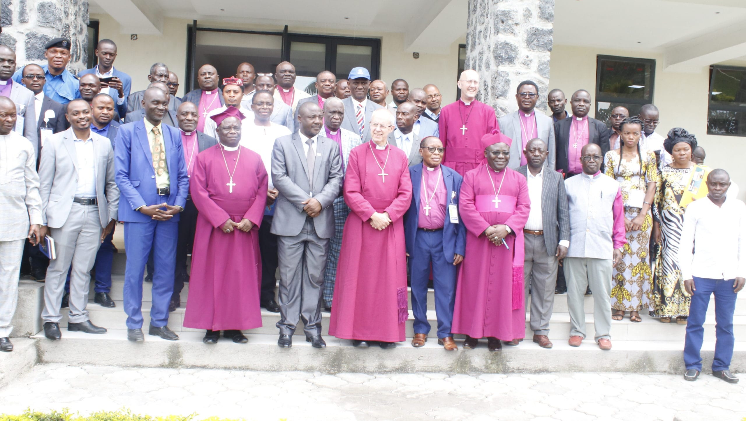 Faith leaders at the Ebola information training session.